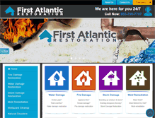 Tablet Screenshot of firstatlanticfire.com